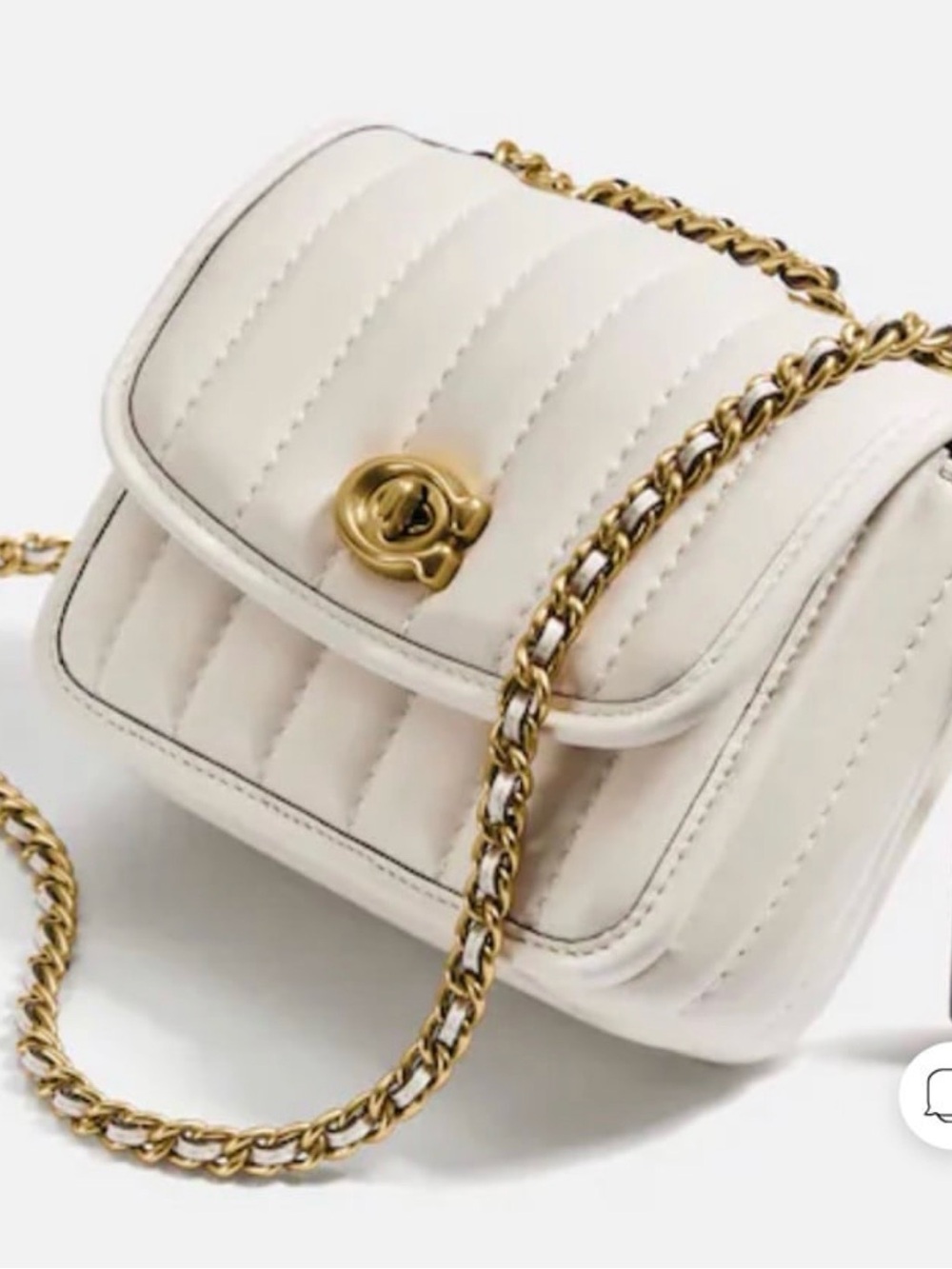 Coach Madison Shoulder Bag 16 With Quilting